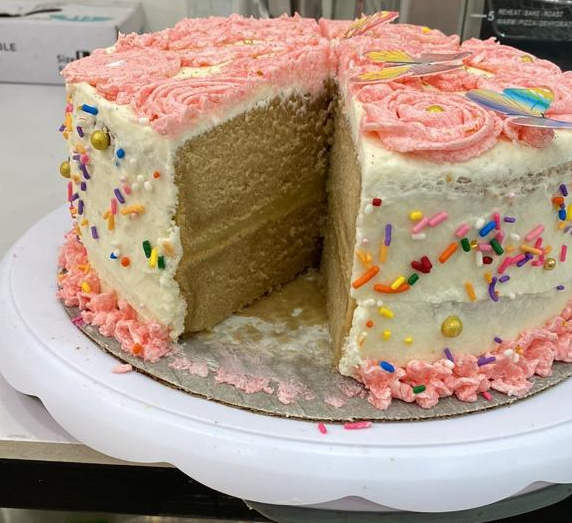 Honey Cheese Sponge Cake – JUDY BAKES